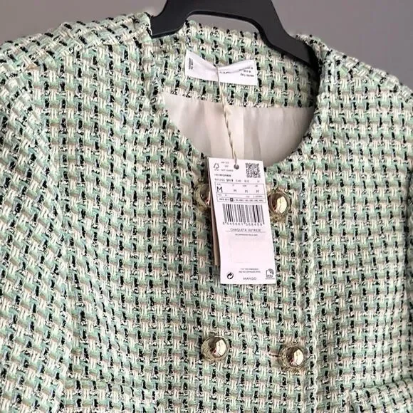 Mango Co-Ord Set Blazer Skirt New - Picture 8 of 9